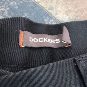 Dockers 38 x 30 black dress pants for men